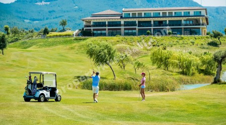944  sqm Private Plot to Build a Detached Luxury Villa in Golf&Spa Resort Kusadasi