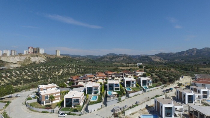 РОСКОШНАЯ ОТДЕЛЬНАЯ ВИЛЛА С ВИДОМ НА МОРЕ В КУШАДАСЫ.