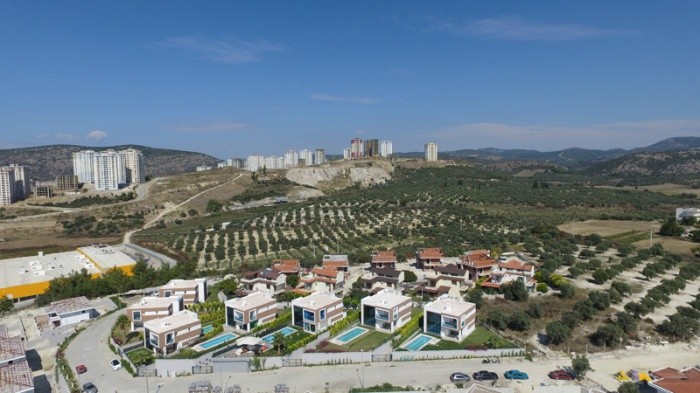 РОСКОШНАЯ ОТДЕЛЬНАЯ ВИЛЛА С ВИДОМ НА МОРЕ В КУШАДАСЫ.