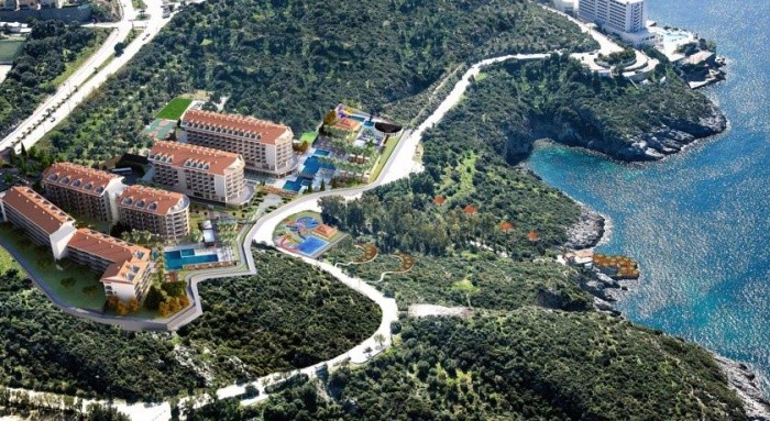 Роскошная полностью меблированная квартира с 1 спальней в Ramada Resort Kusadasi