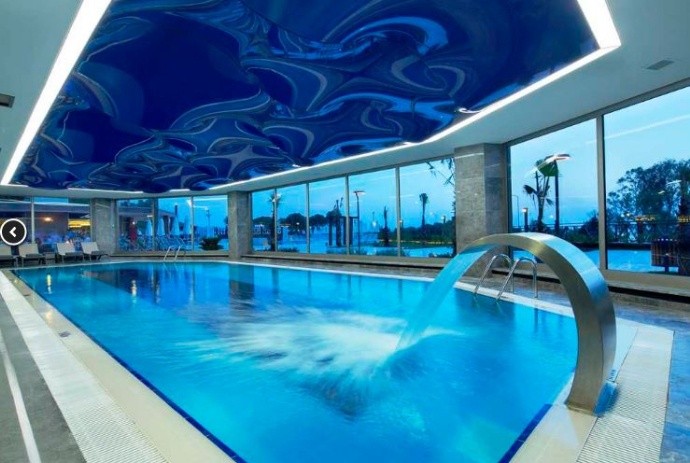 Роскошная полностью меблированная квартира с 1 спальней в Ramada Resort Kusadasi