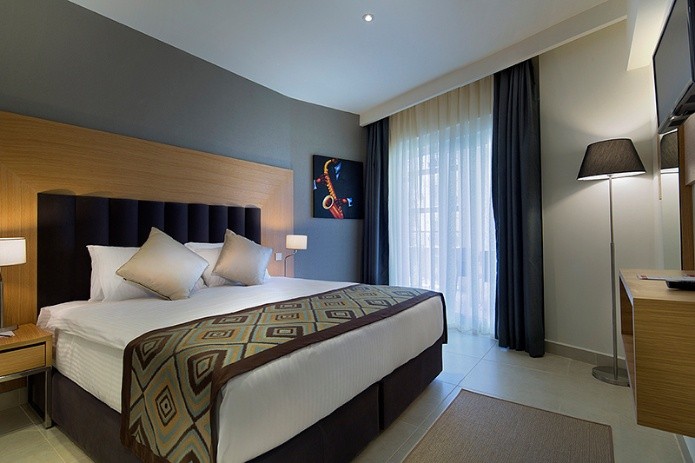 Роскошная полностью меблированная квартира с 1 спальней в Ramada Resort Kusadasi