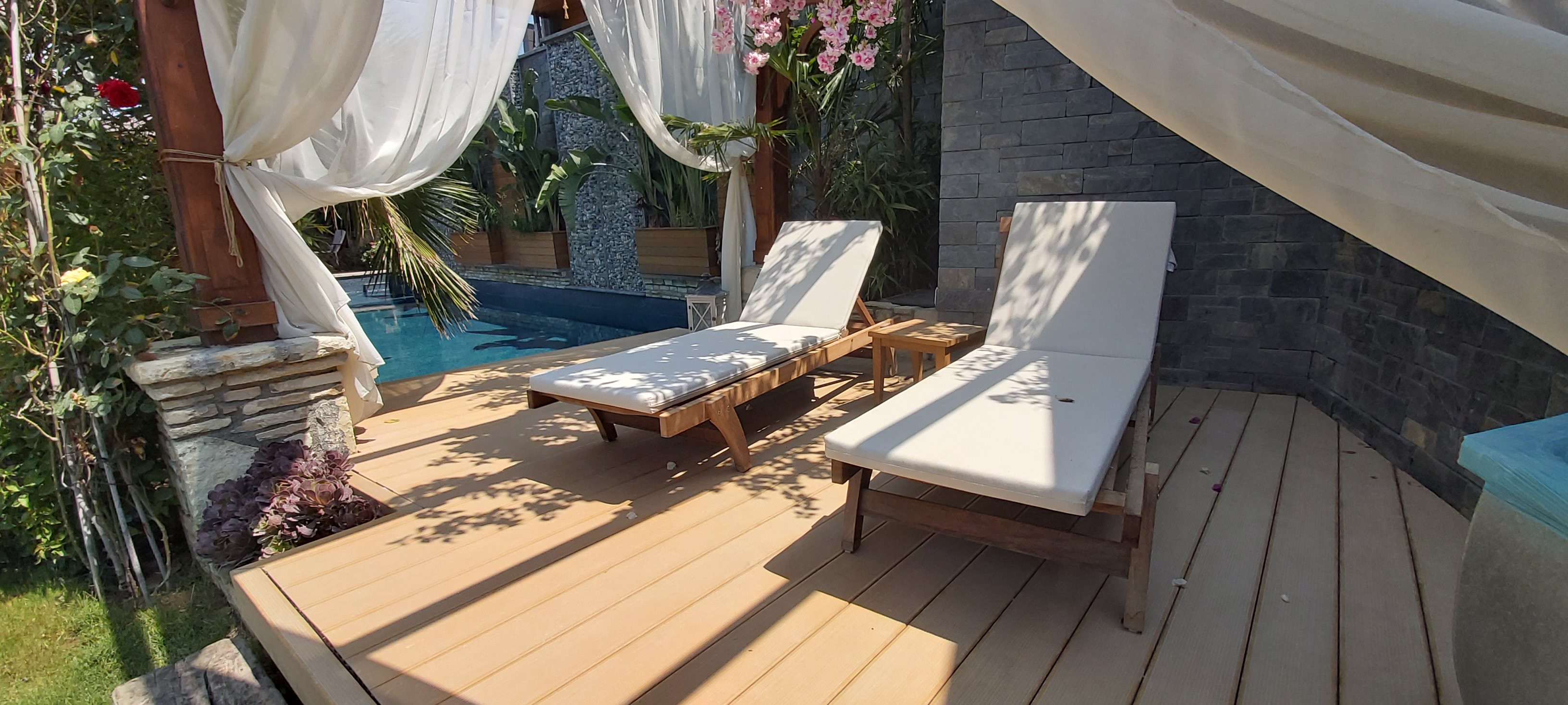 Very Private Detached Villa with Sea View Private Pool in KusadasiTr