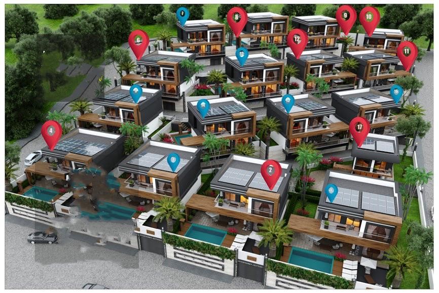 ПРЕСТИЖНЫЕ ОТДЕЛЬНЫЕ ВИЛЛЫ С ЧАСТНЫМ БАССЕЙНОМ В КУШАДАСЫ.