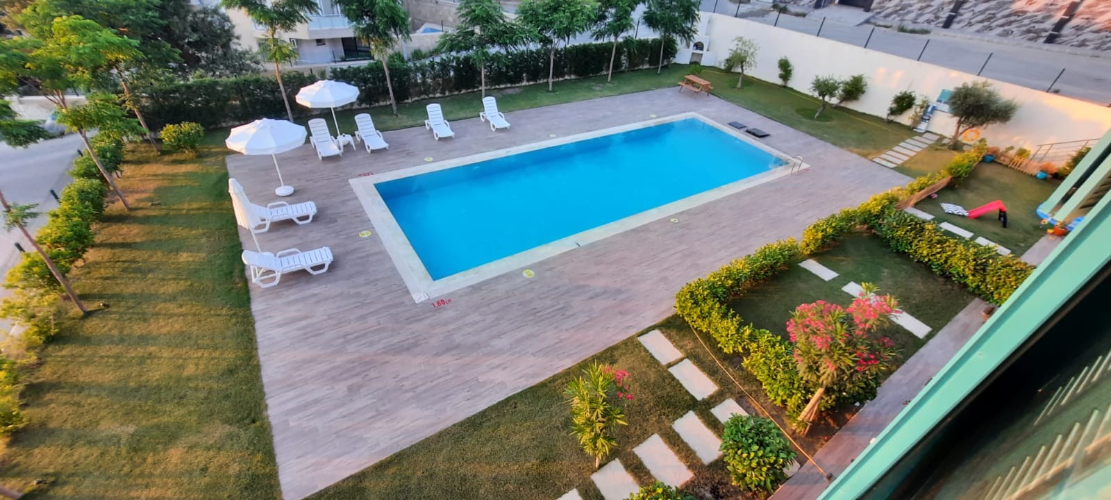 KUSADASI MARINA GARDEN FLOOR LUX FULLY FURNISHED BRAND NEW RESIDENCE