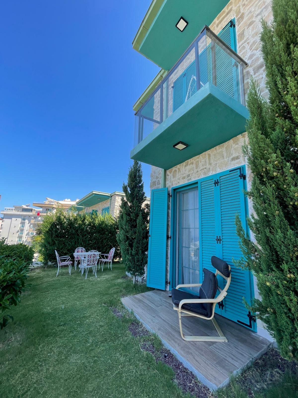 KUSADASI MARINA GARDEN FLOOR LUX FULLY FURNISHED BRAND NEW RESIDENCE