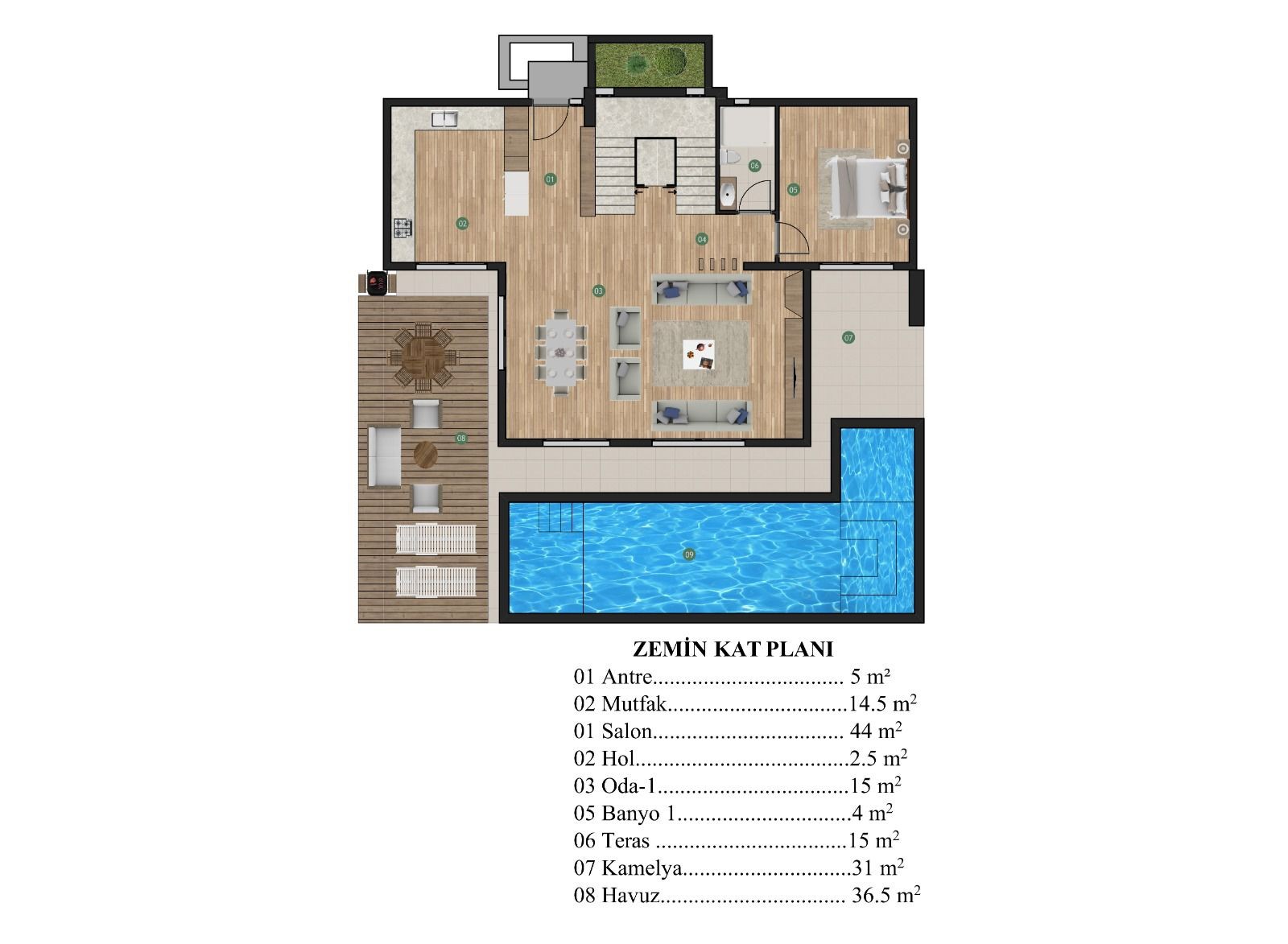 LUX PREMIUM QUALITY PRIVA VILLA'S IN TOWN CLOSE TO THE MALL & SEASIDE KUSADASİ