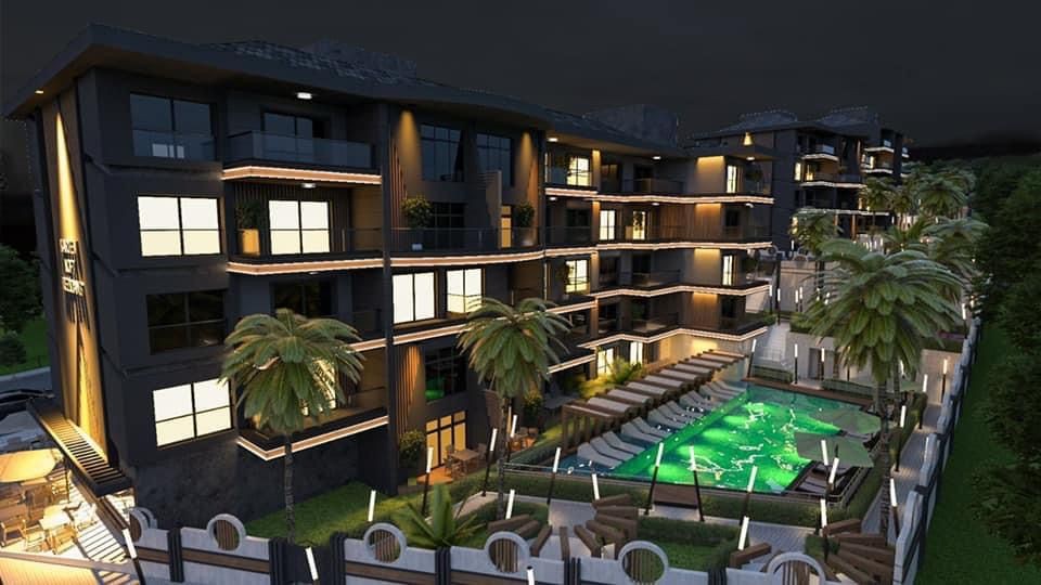 BRAND NEW MODERN RESIDENCE FOR SALE IN KUSADASI NEAR CENTER