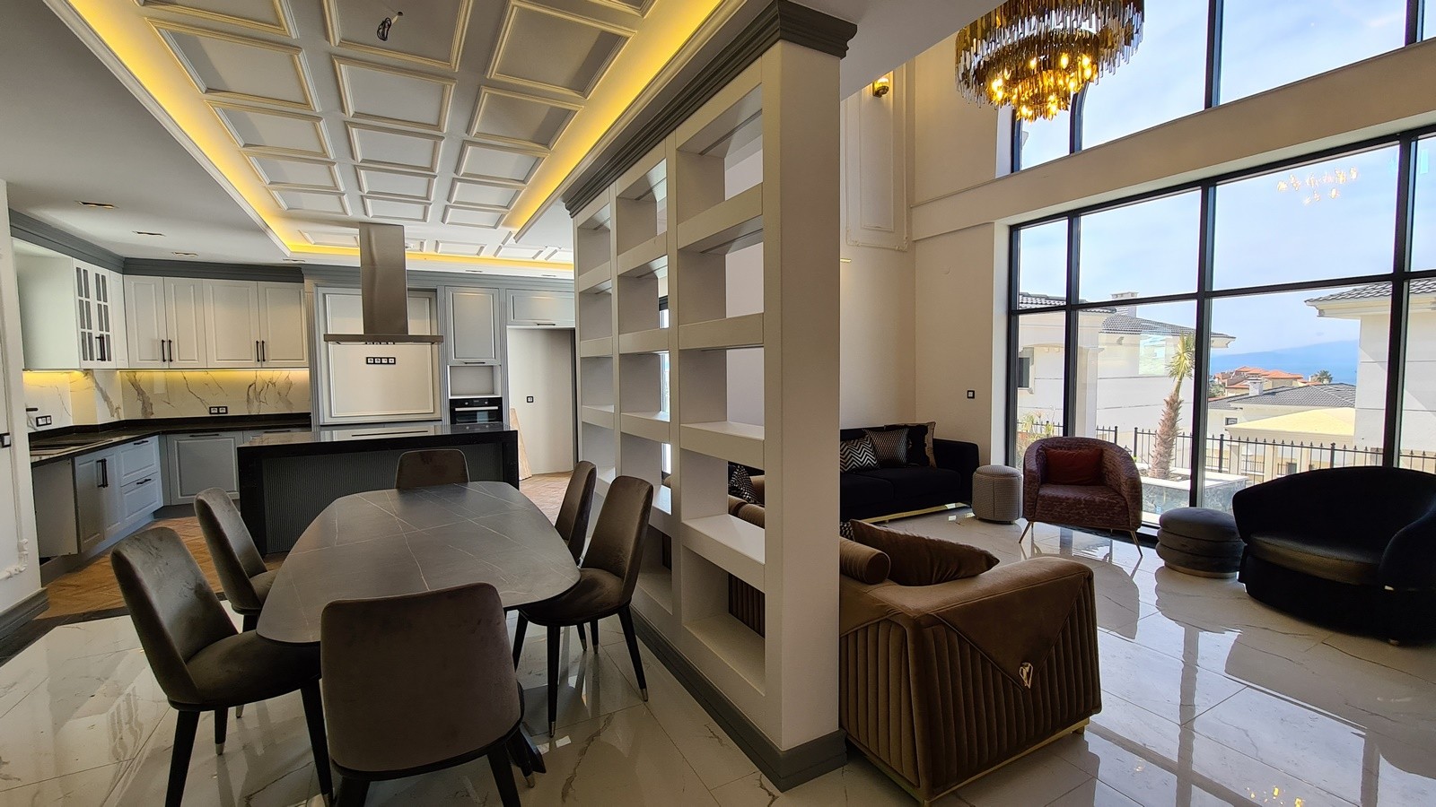 4 Bedroom Brand New Detached Villas for Sale in Kusadasi