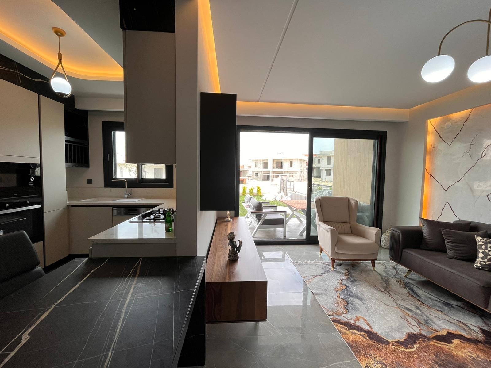 ЭЛИТНЫЕ СТРОЯЩИЕСЯ КВАРТИРЫ 2+1 В КУШАДАСЫ.