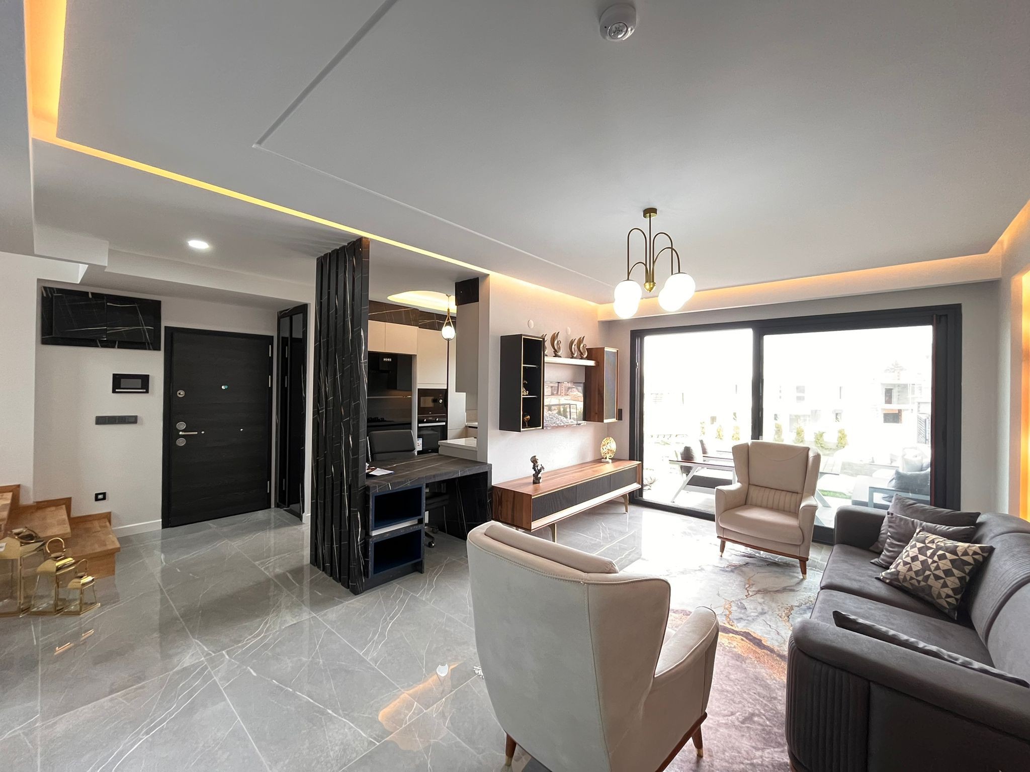 ЭЛИТНЫЕ СТРОЯЩИЕСЯ КВАРТИРЫ 2+1 В КУШАДАСЫ.