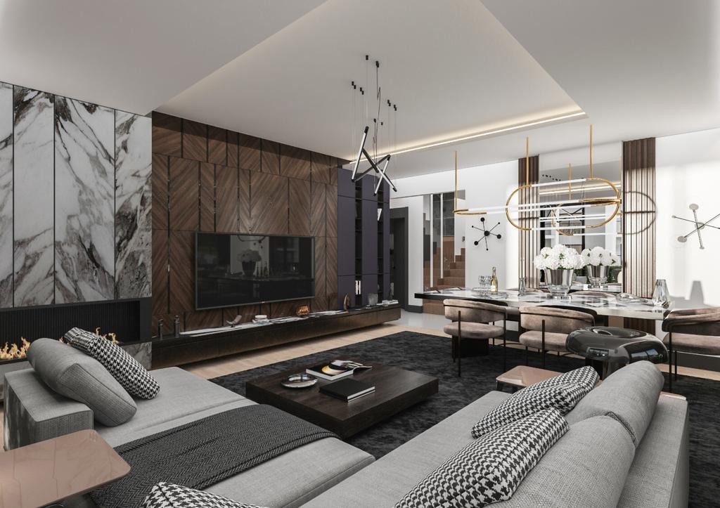 Brand New Modern Apartment Project for sale in Kusadasi