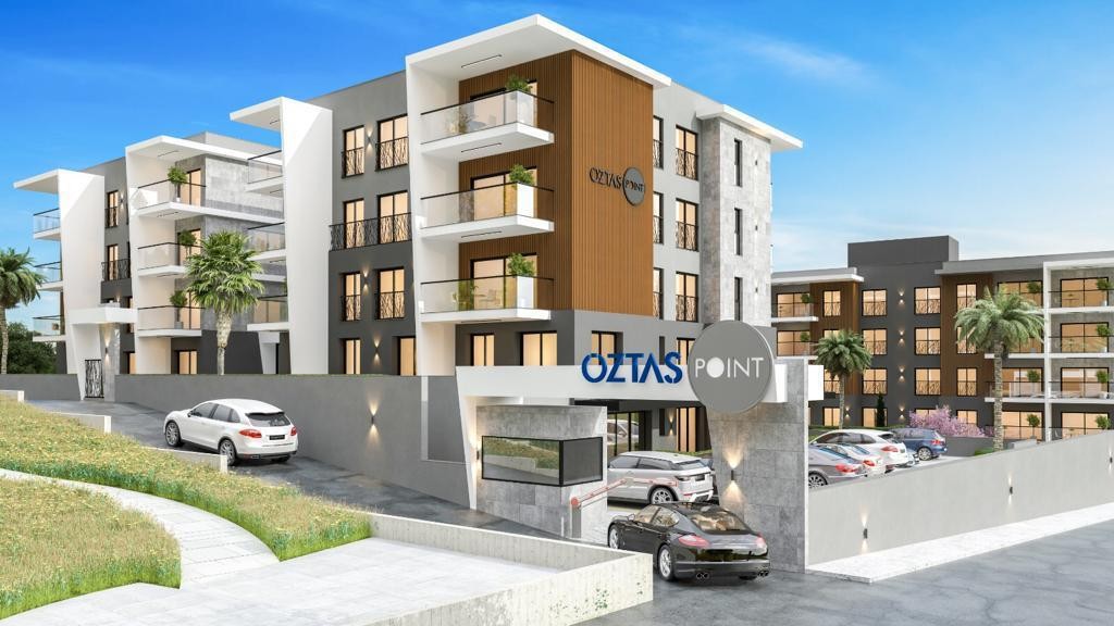 Brand New Modern Apartment Project for sale in Kusadasi