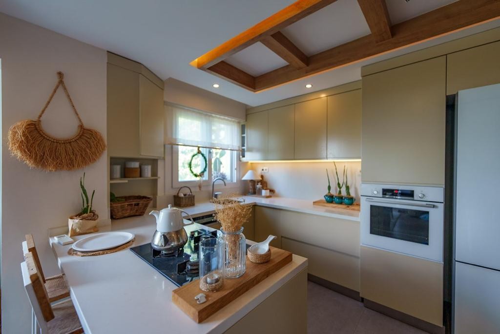 Sea View Penthouse Duplex: Where Scandinavian and Bohemian Styles Converge into a Living Space Beyond Urban Life