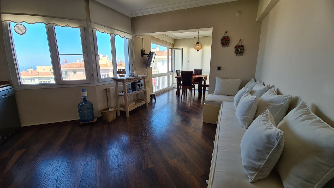 Sea View Duplex Penthouse Apartment for Sale in Kusadasi
