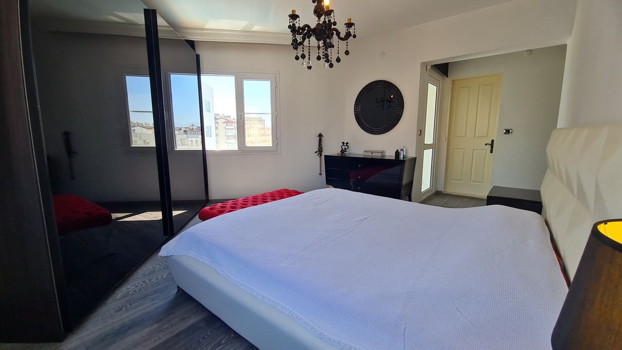 Sea View Duplex Penthouse Apartment for Sale in Kusadasi