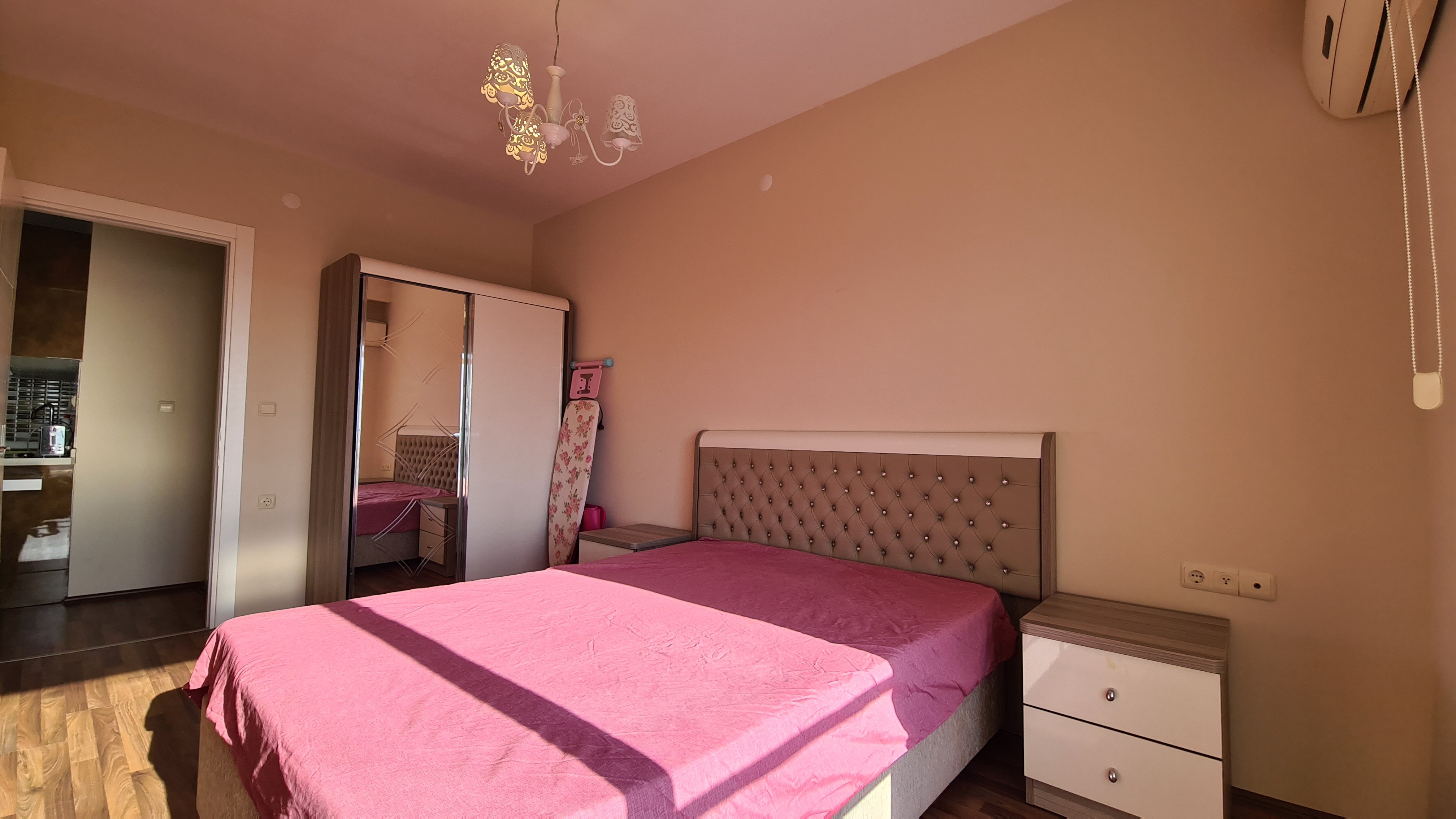 Fully furnished 3+1 flat with full sea view in the Aegean neighborhood