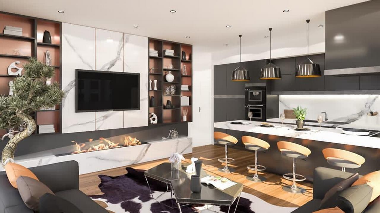 НОВЫЕ КВАРТИРЫ С ВИДОМ НА МОРЕ НА ПРОДАЖУ В КУШАДАСЫ.