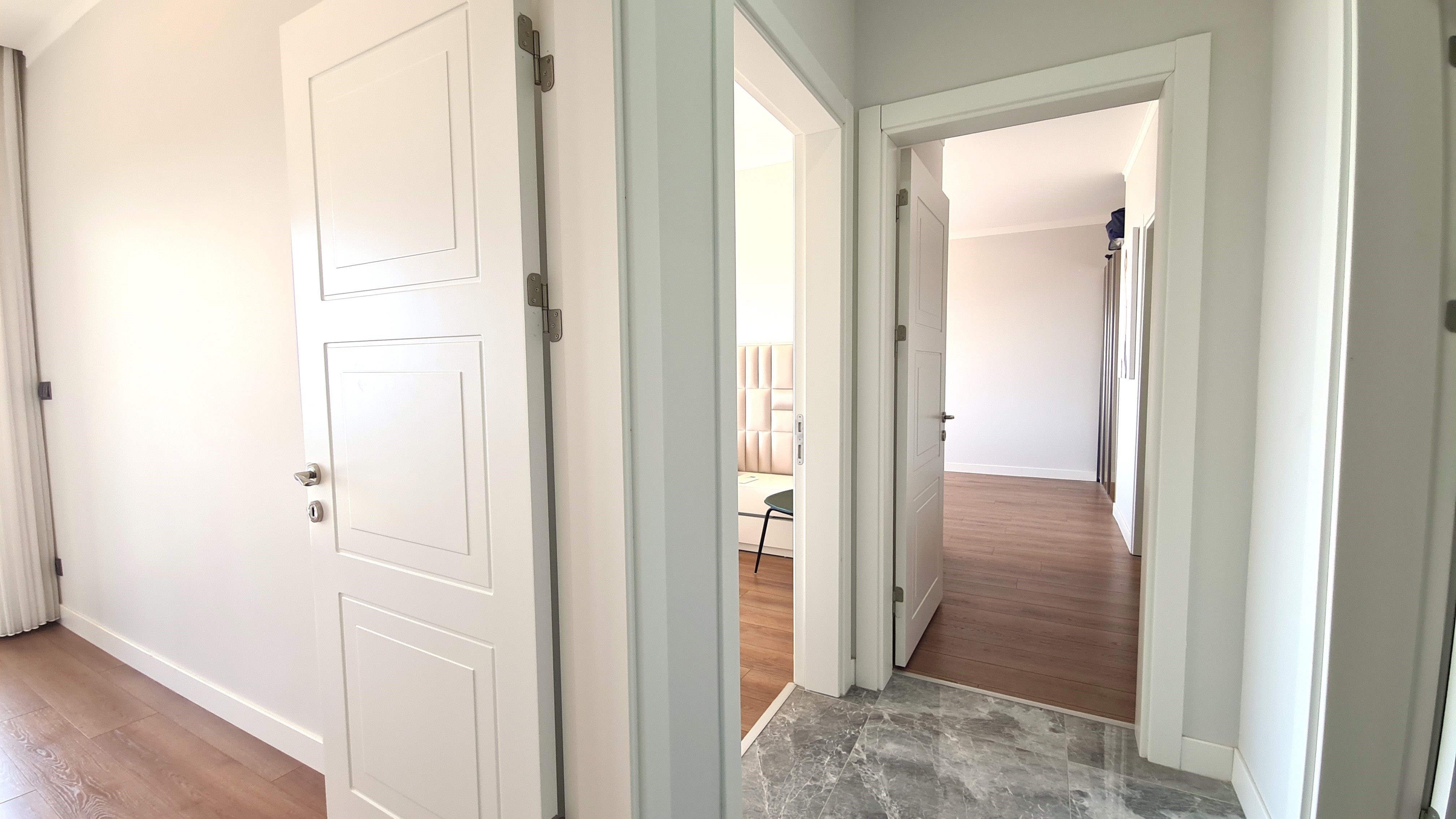 Luxury 3+1 Apartment with Full Sea View, Within Walking Distance to Ladies Beach, in a Prestigious Complex