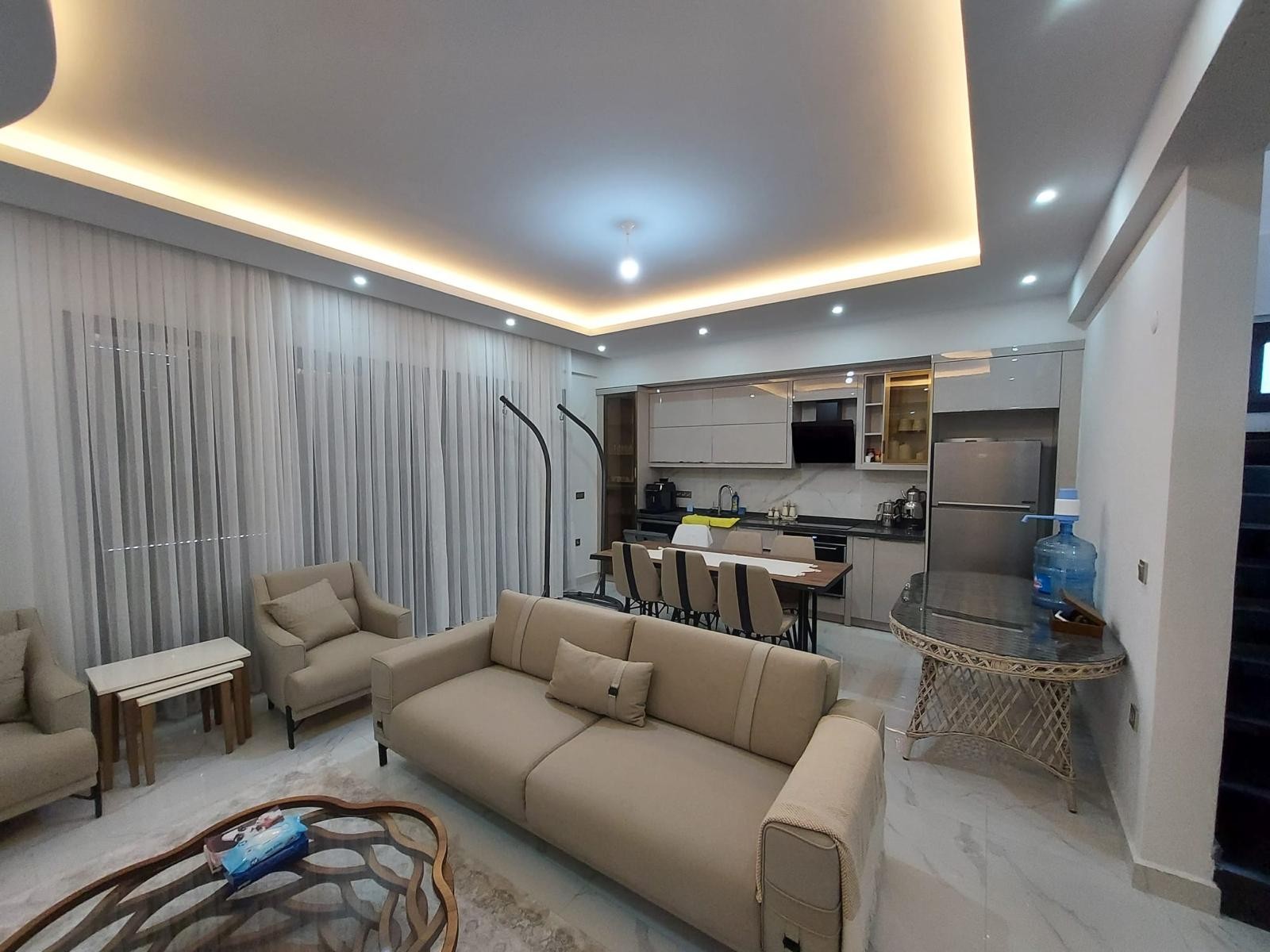 Magnificent 4+1 Villa with Full Sea View, Private Pool in Kuşadası Güzelçamlı