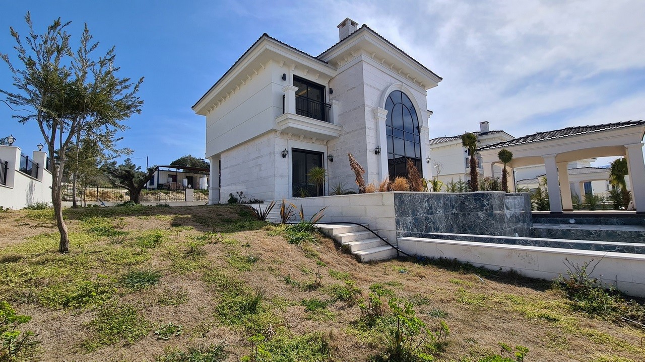 Luxury Villa with Sea View for Sale in Soğucak, Kuşadası