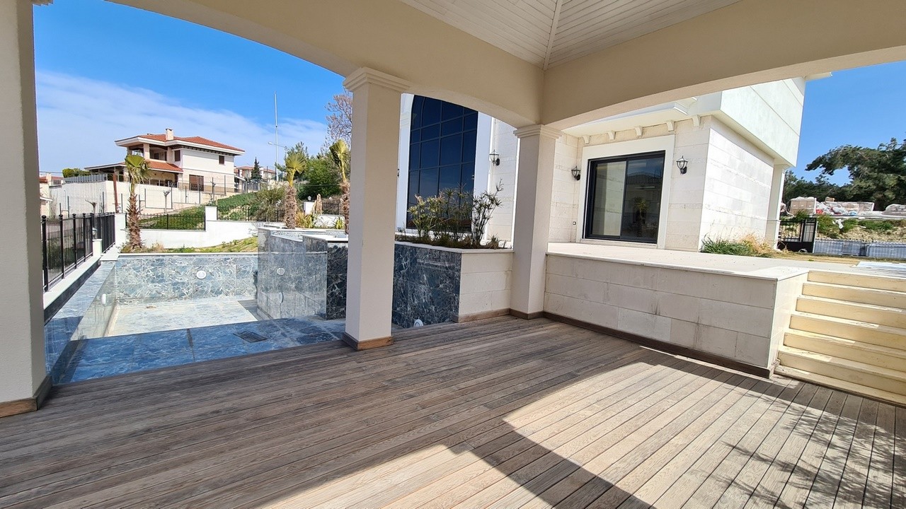 Luxury Villa with Sea View for Sale in Soğucak, Kuşadası