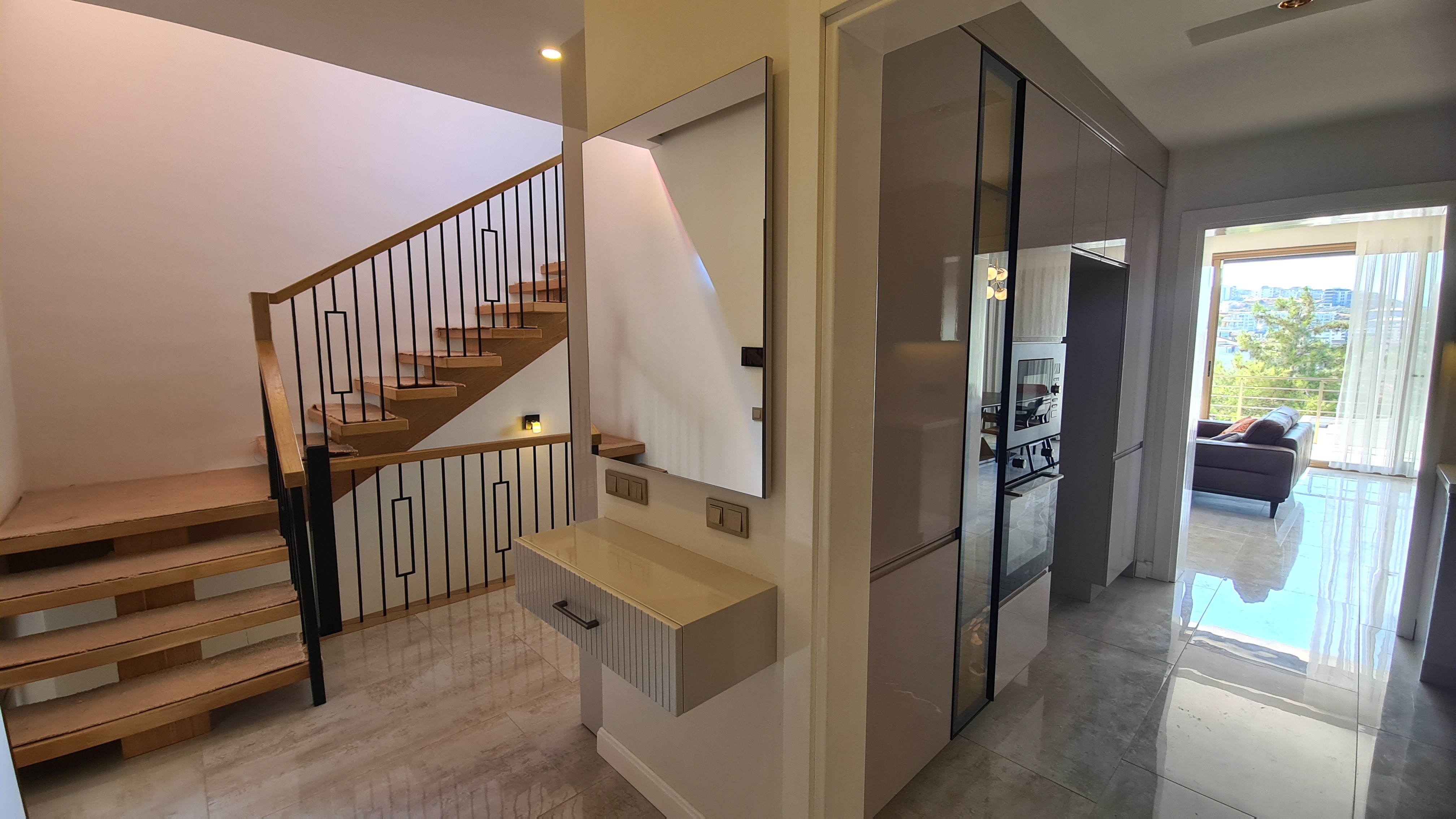 For Sale: Unique Sea-View Fully Furnished Triplex Villa, Just 500 Meters from the Beach