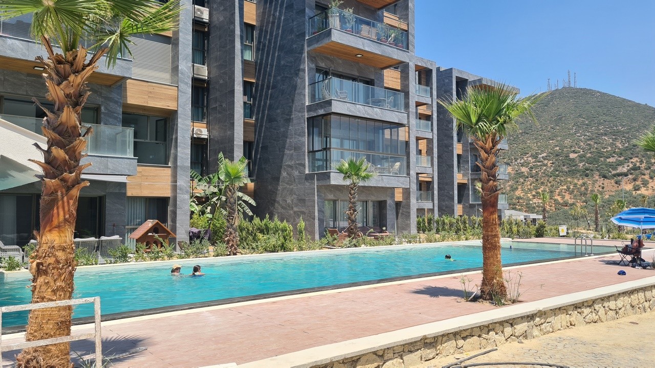 Luxury Apartment in a modern complex in kusadasi for sale