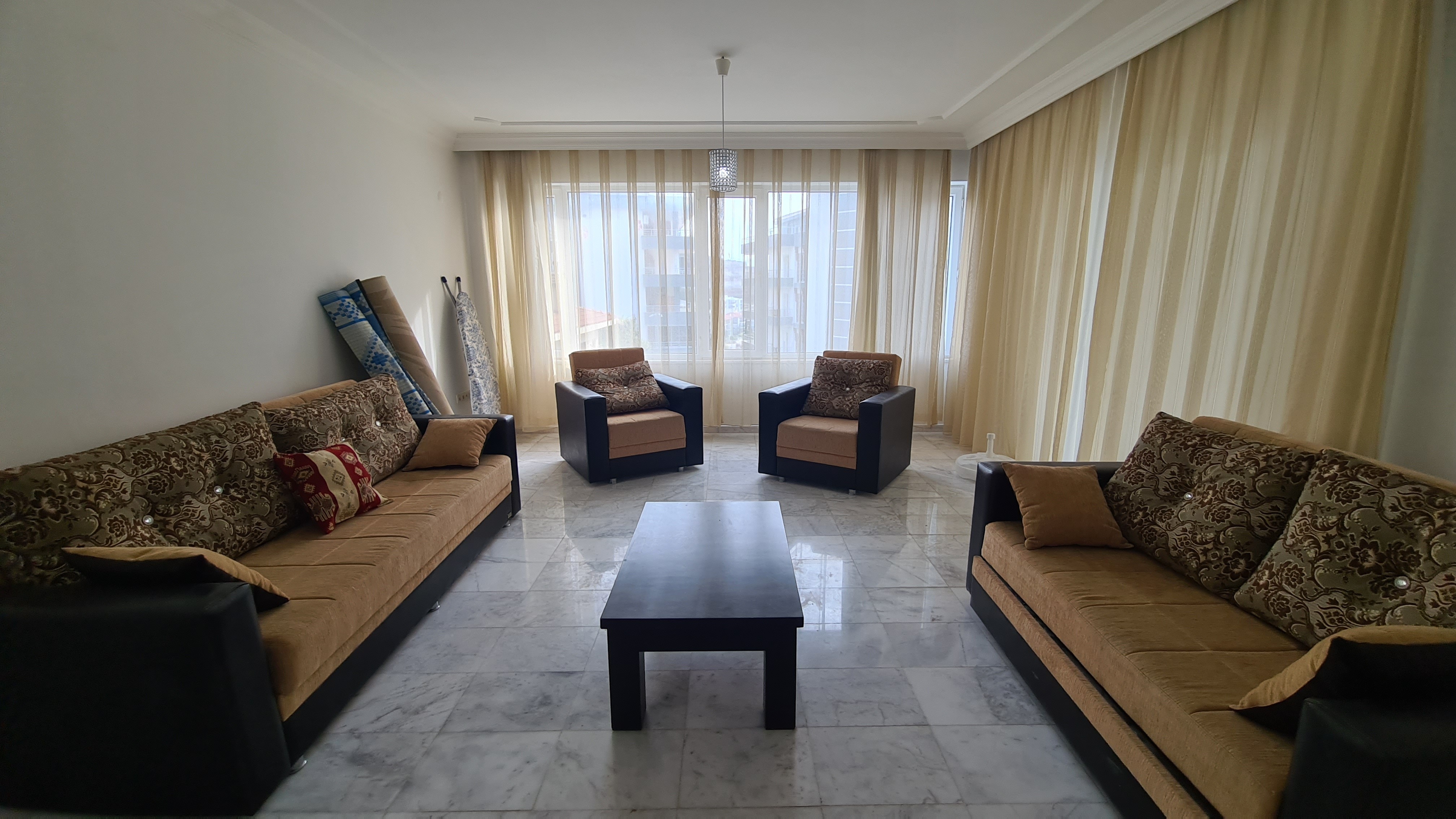 Comfortable 3+1 Apartment for Sale in a Secure Poolside Site in Kuşadası