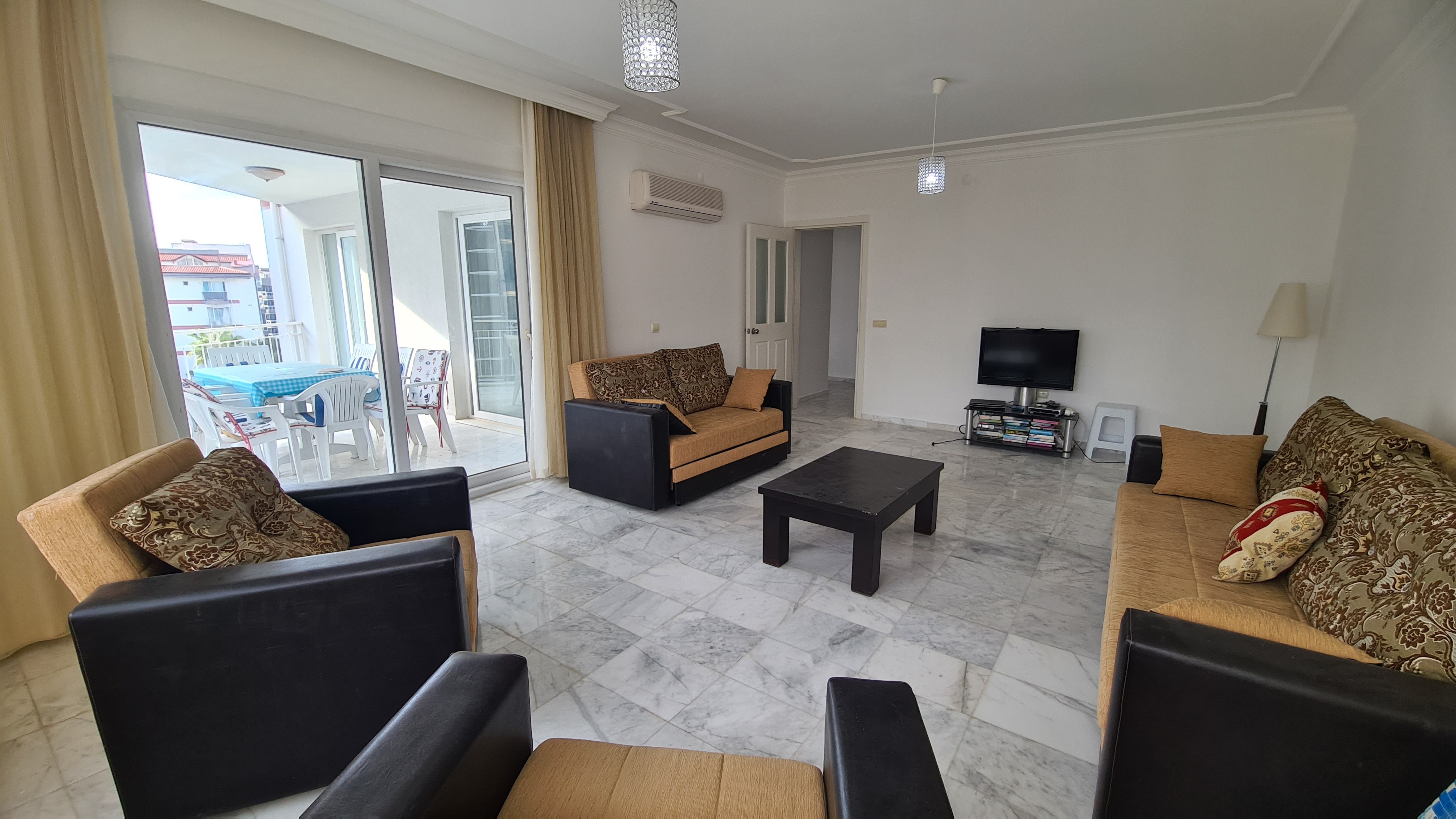 Comfortable 3+1 Apartment for Sale in a Secure Poolside Site in Kuşadası