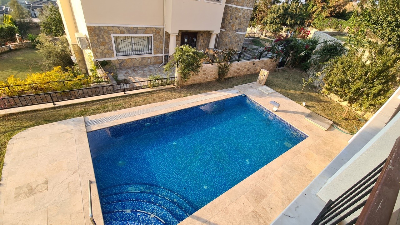 "Stunning 5-Bedroom Villa with Private Pool, Nature and Sea Views in Kuşadası Soğucak"