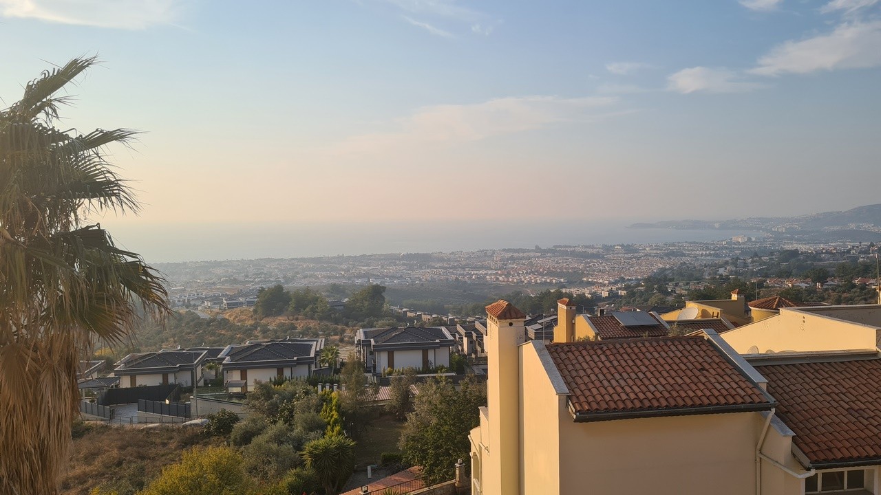 "Stunning 5-Bedroom Villa with Private Pool, Nature and Sea Views in Kuşadası Soğucak"