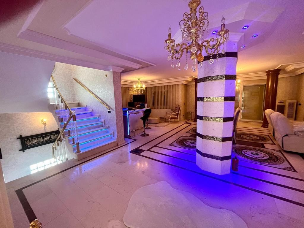 For Sale: Panoramic Sea View 7+1 Luxury Mansion with Olympic Pool, Spa & Private Gym in Soğucak, Kuşadası