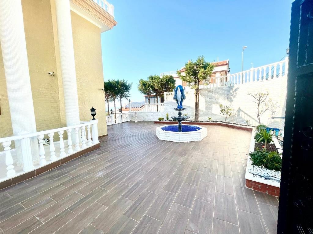 For Sale: Panoramic Sea View 7+1 Luxury Mansion with Olympic Pool, Spa & Private Gym in Soğucak, Kuşadası