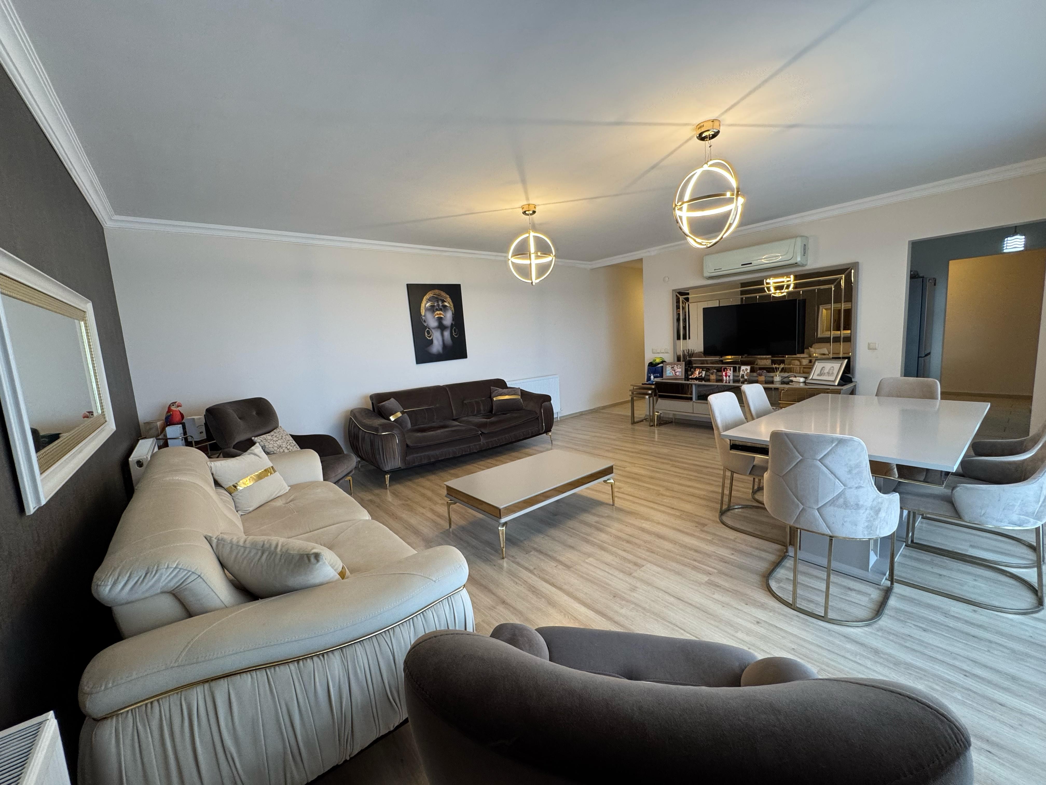 For Sale: Furnished 3+1 Sea View Apartment in Luxury Complex in Kuşadası