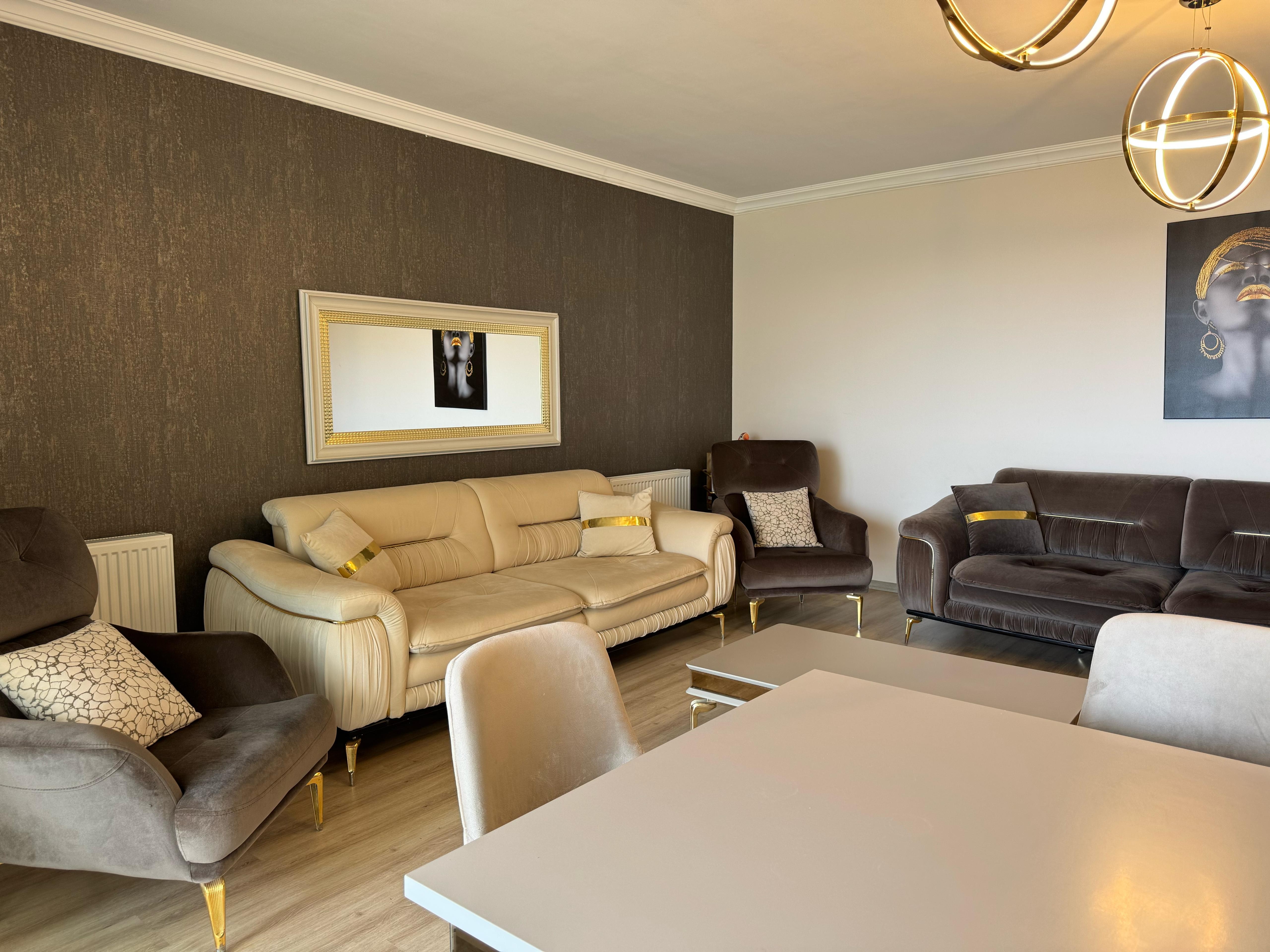 For Sale: Furnished 3+1 Sea View Apartment in Luxury Complex in Kuşadası