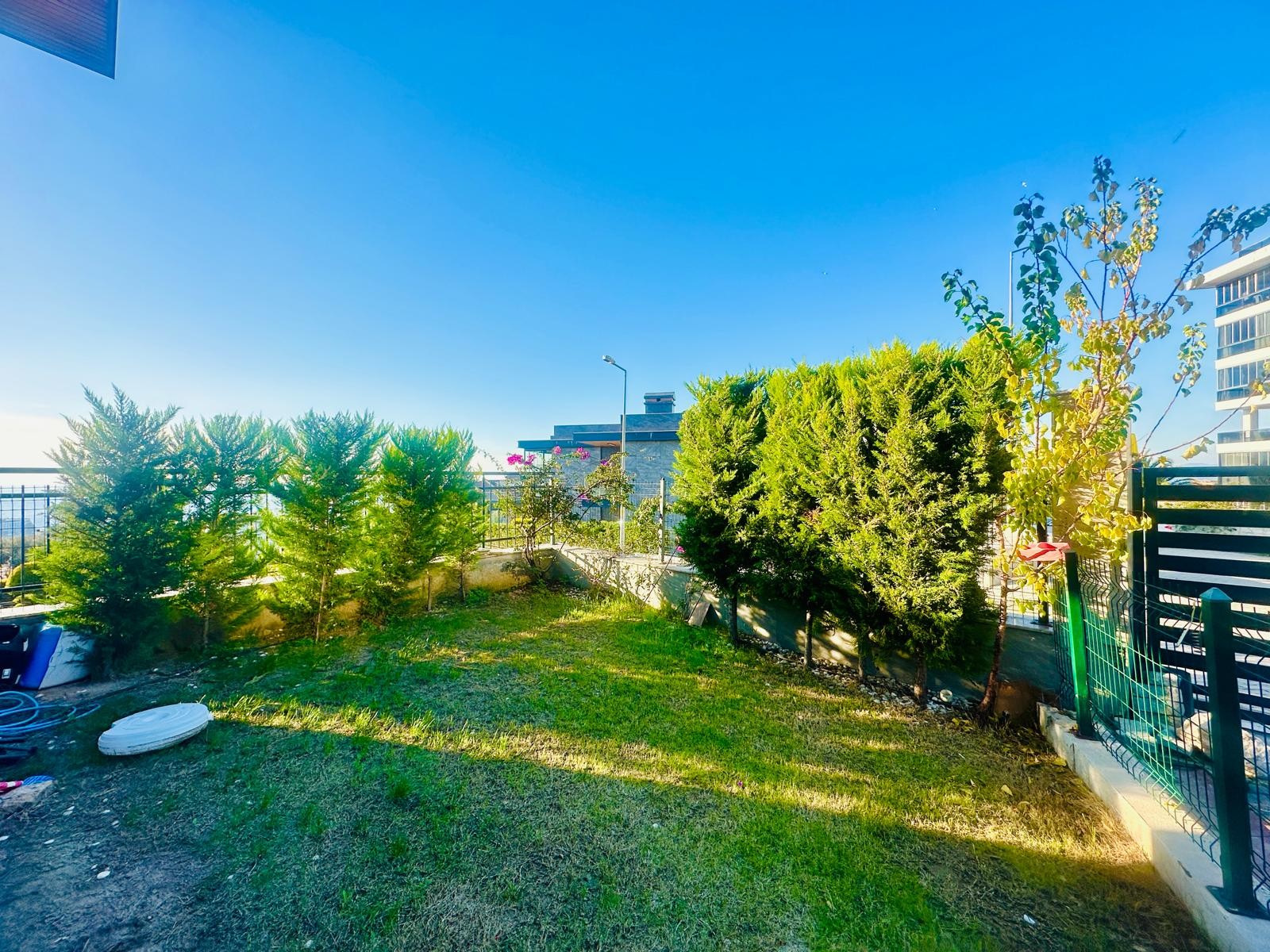 For sale: a two-room residence apartment with a full sea view in Kuşadası.