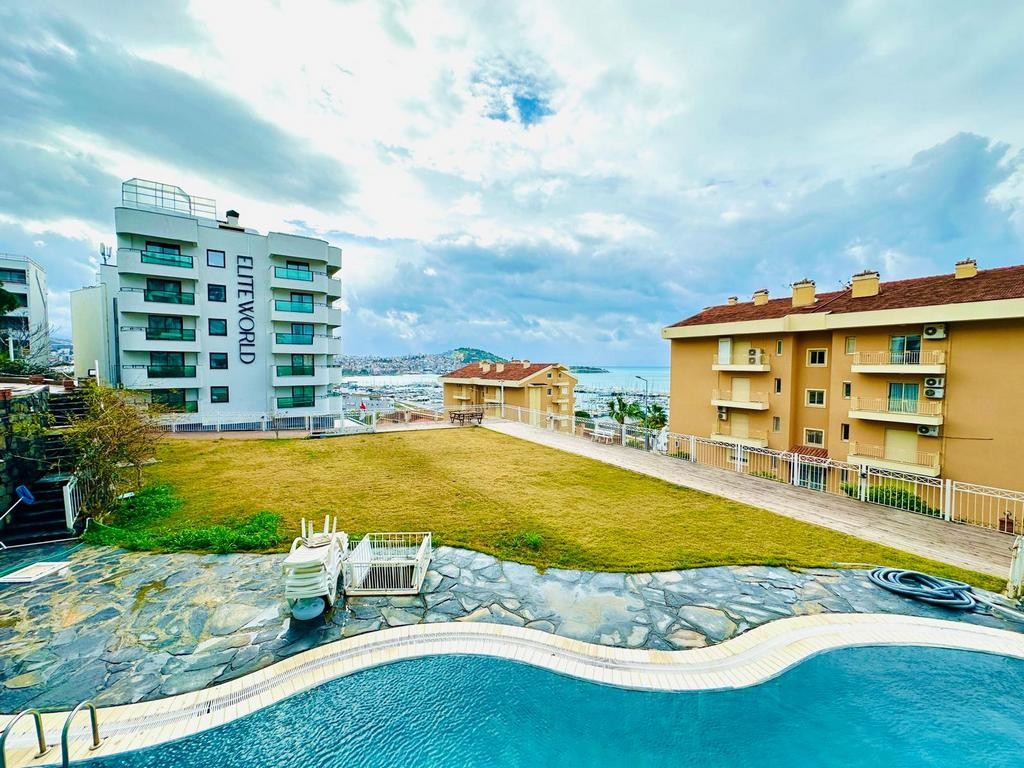Sea View Duplex Apartment for Sale in Kuşadası Marina Area