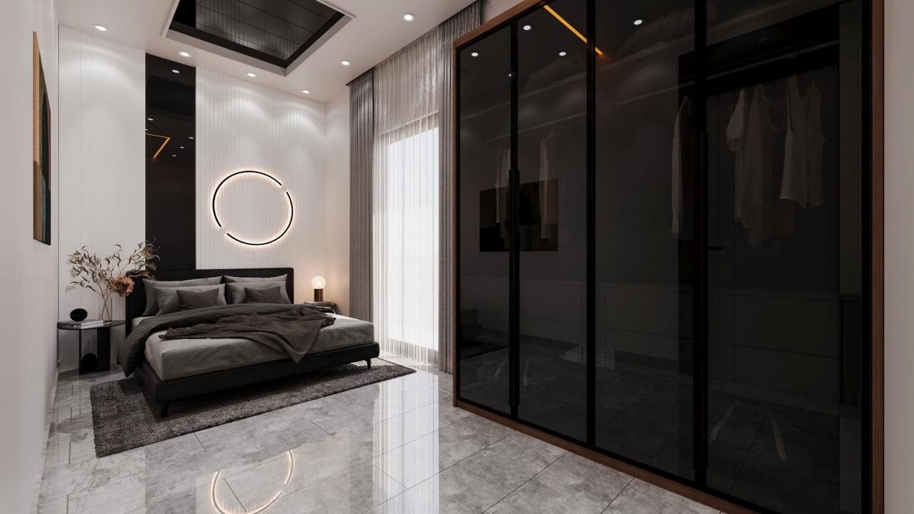 Modern Smart Homes Just 340 Meters from the Sea in Ladies Beach, Kuşadası