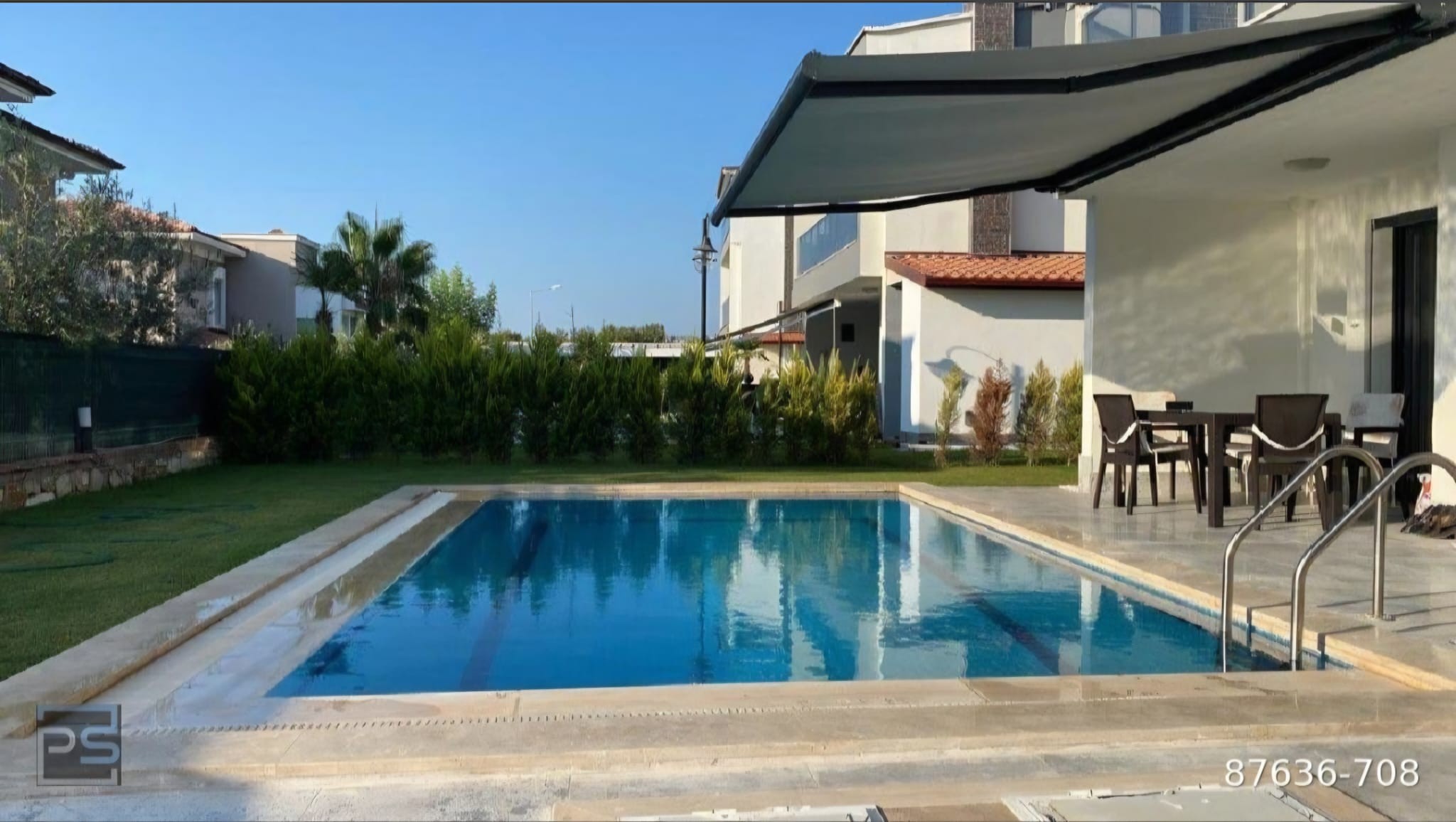 LUXURY 3+1 VILLA WITH SEA VIEWS, DETACHED, AND PRIVATE POOL