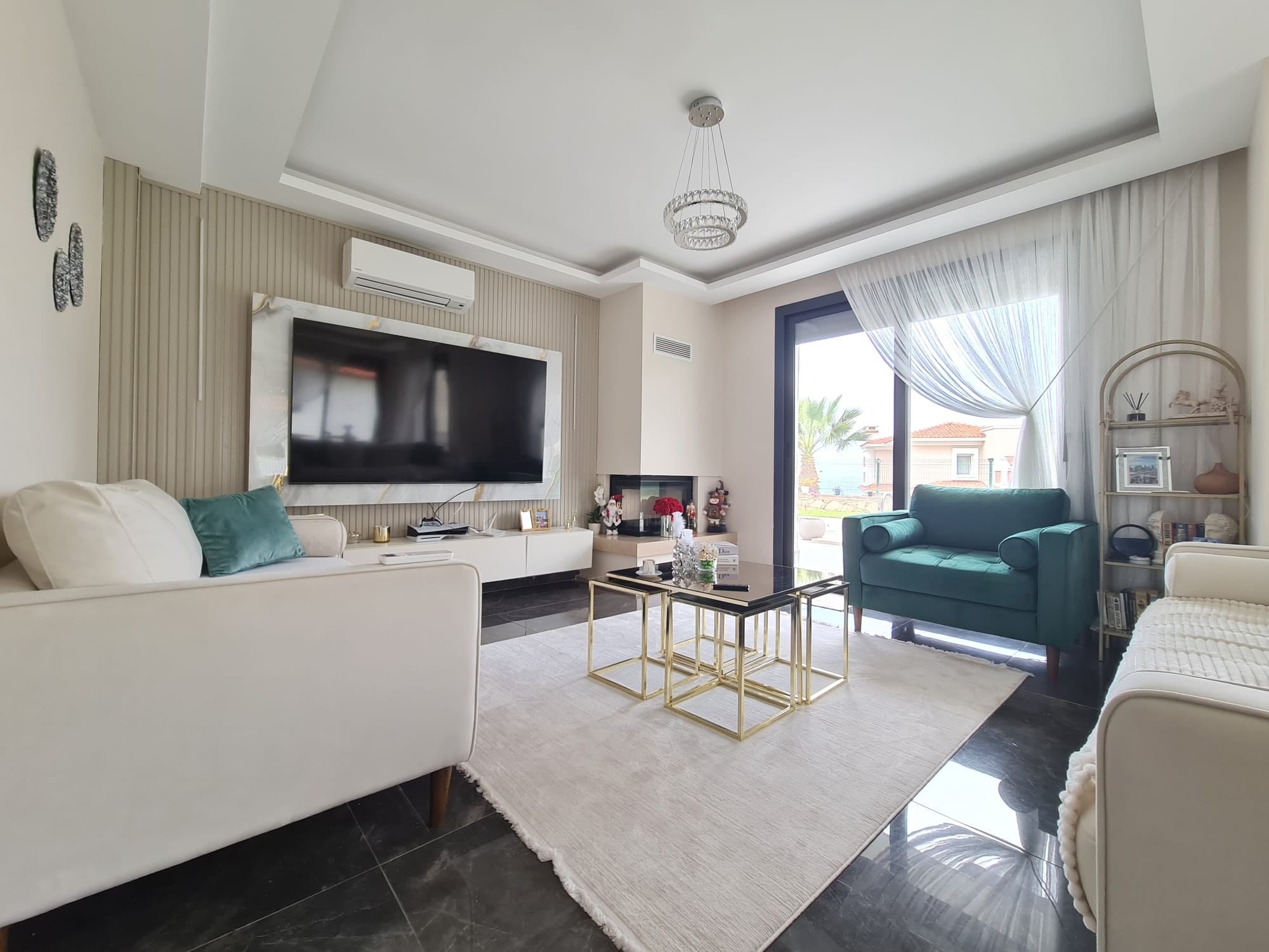 LUXURY 3+1 VILLA WITH SEA VIEWS, DETACHED, AND PRIVATE POOL