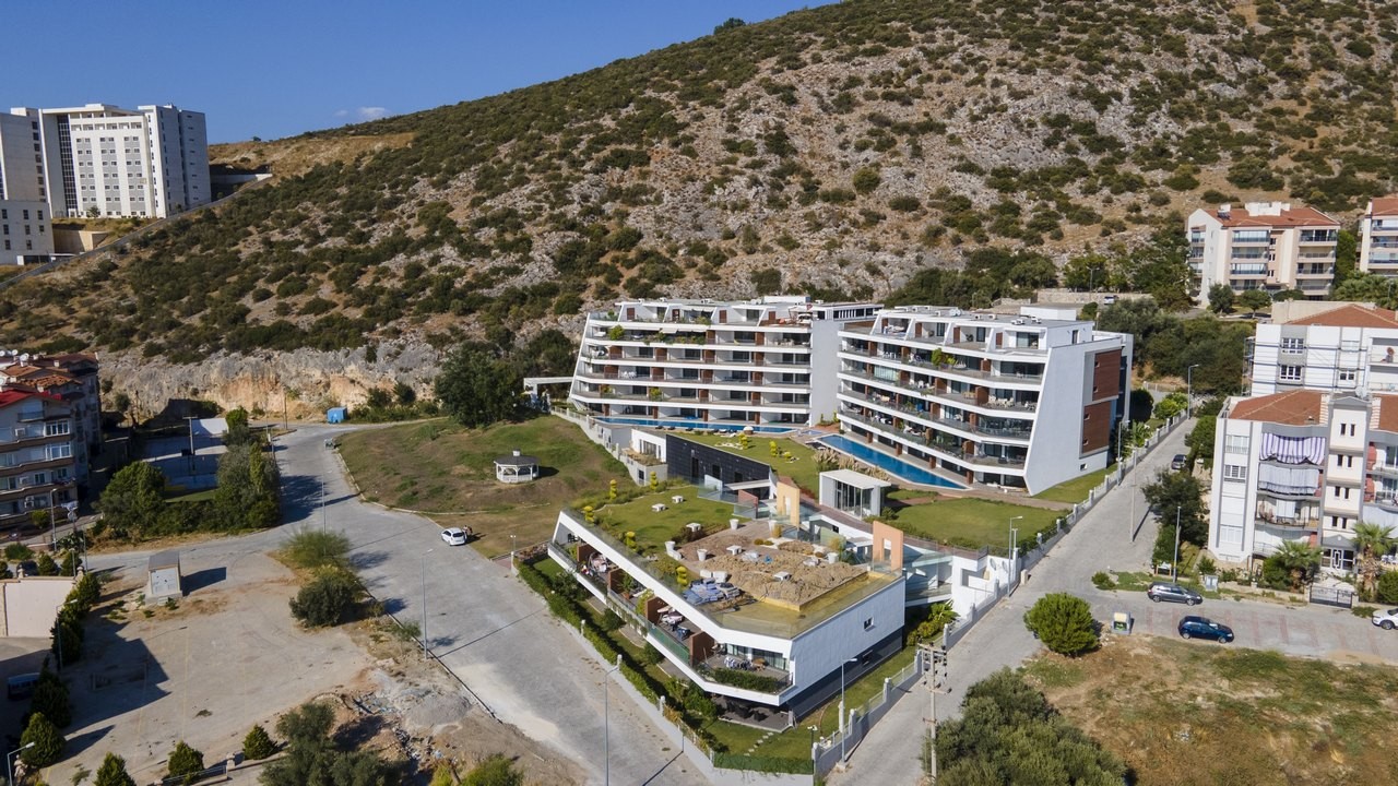 3+1 APARTMENT FOR SALE WITH SEA VIEW IN EGE DISTRICT, KUŞADASI