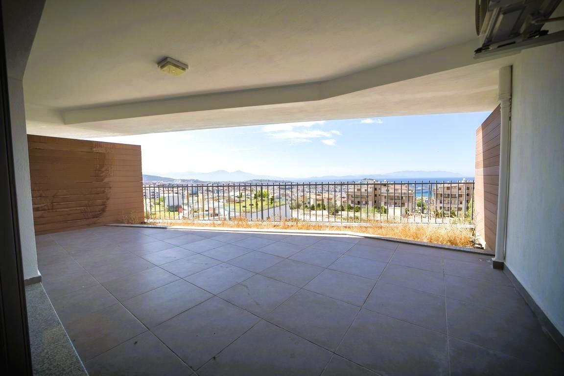 3+1 APARTMENT FOR SALE WITH SEA VIEW IN EGE DISTRICT, KUŞADASI