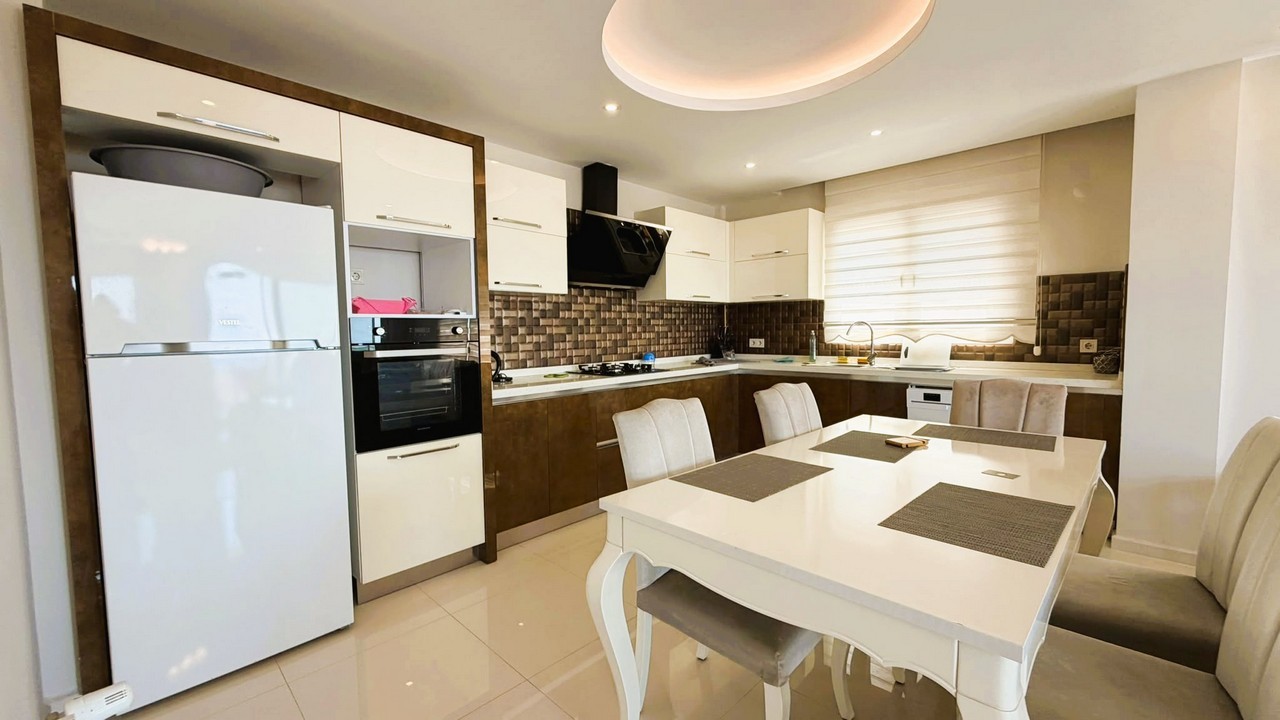 SEA-VIEW 3+1 APARTMENT FOR SALE IN KUŞADASI DEĞİRMENDERE – 140 SQM NET