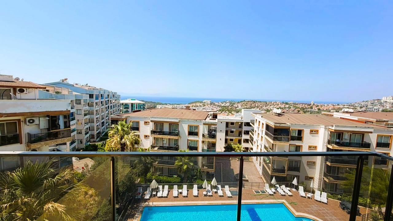 SEA-VIEW 3+1 APARTMENT FOR SALE IN KUŞADASI DEĞİRMENDERE – 140 SQM NET